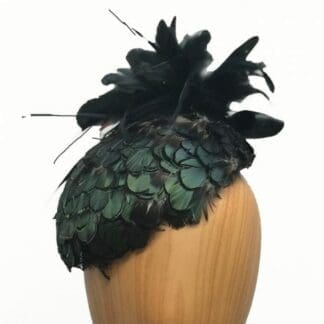 natural pheasant feather hat