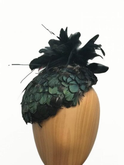 natural pheasant feather hat
