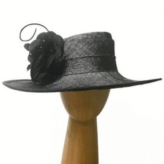 shimmering-black-dress-hat