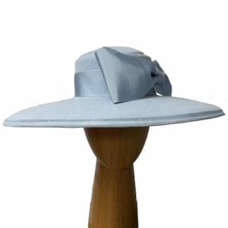 powder blue wool hat