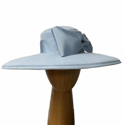 powder blue wool hat