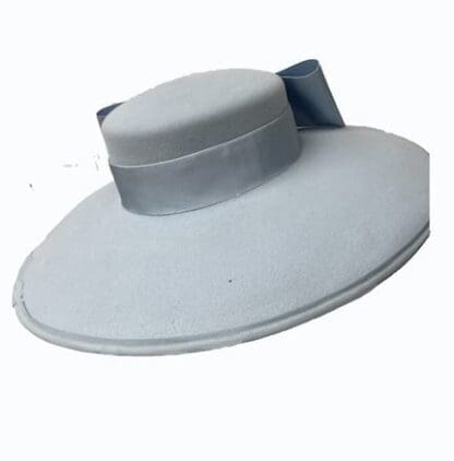 powder blue wool hat