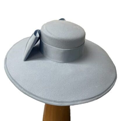 powder blue wool hat