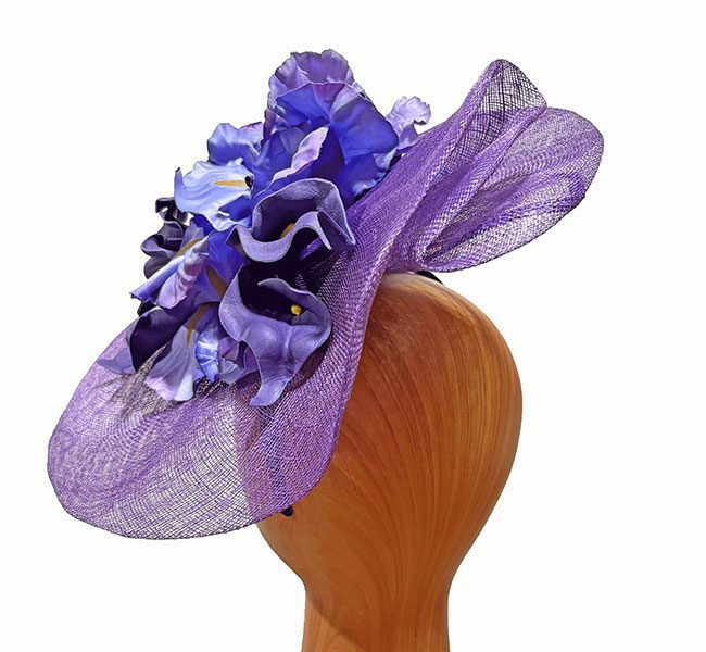 Claudia purple flowers freeform - Image 3