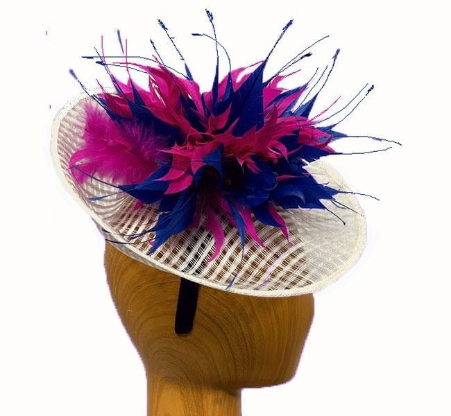 Holly ivory fuchsia blue - Image 2