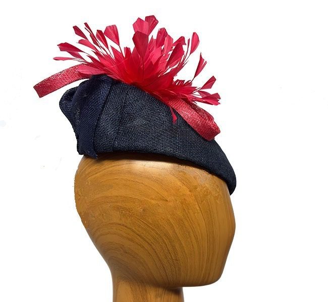 Izzy navy rose asymmetric - Image 2