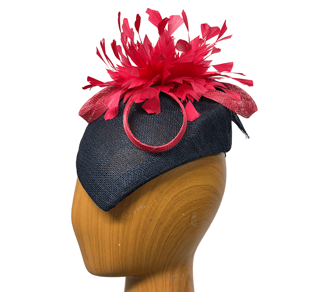 Izzy navy rose asymmetric - Image 3