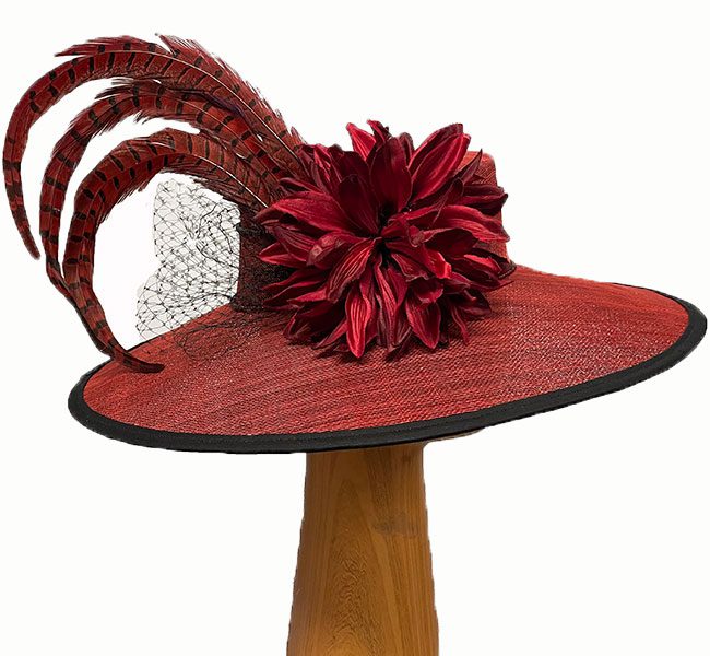 Paisley red black - Image 2