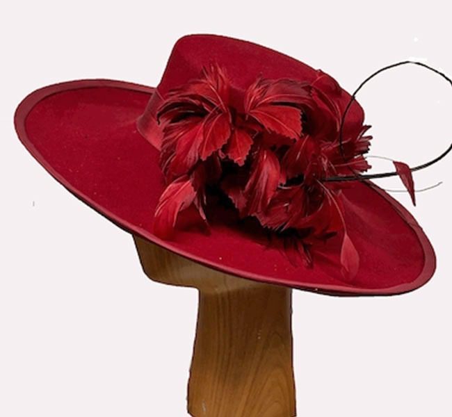 Rachel red wool - Image 2