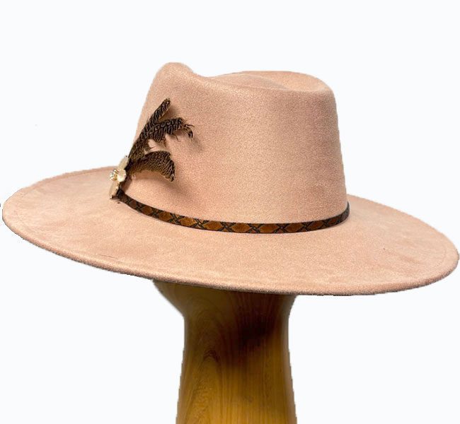 Lucia blush suede casual - Image 2